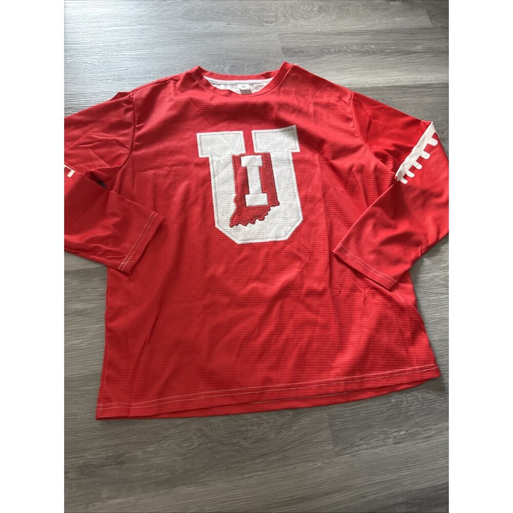 4 for $20 Indiana Hoosiers Screenprinted Top, Red, Medium